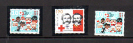 RED CROSS - SWITZERLAND - SELECTION OF 3 MINT NEVER HINGED SG £16.75 - Rotes Kreuz
