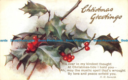 R160284 Christmas Greetings. Tuck. Oilette. 1911 - Monde