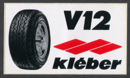 V12 KLEBER  Tires Pneumatic Pneumatique Reifen, Sticker Autocollant - Aufkleber