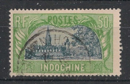 INDOCHINE - 1927 - N°YT. 144 - That-Long 50c Vert - Oblitéré / Used - Usados