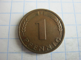 Germany 1 Pfennig 1949 F - 1 Pfennig