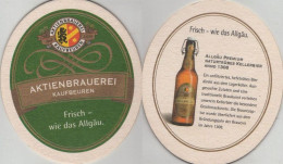 5004387 Bierdeckel Oval - Aktien-Brauerei, Kaufbeuren - Sous-bocks