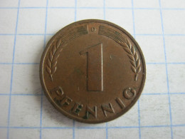 Germany 1 Pfennig 1949 D - 1 Pfennig