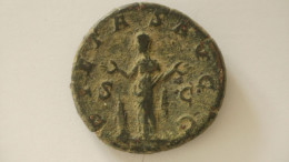 Monnaie Romaine AE  - AS 2.3cm/ 10g - A IDENTIFIER - Röm. Provinz