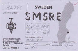 AK 214889 QSL - Sweden - Vällingby - Radio Amateur