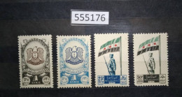 555176; Syria; 1948; Obligatory Military Service; 12.5 - 12.5 - 25 - 50 Piastres; GB 468 - 471; MNH (Read Description) - Syrie