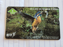 United Kingdom-(BTG-695)-TCCFE-Summer Fairs-1996-Kingfisher-(702)-(605E15397)(tirage-1.000)-cataloge-7.00£-mint - BT Emissions Générales