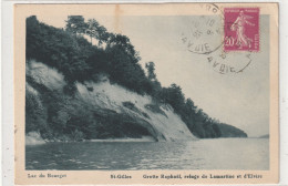 143 DEPT 73 : édit. Martial Girard : Saint Gilles Grotte Raphael Rufuge De Lamartine Et D'Elvire " Lac Du Bourget " - Sonstige & Ohne Zuordnung