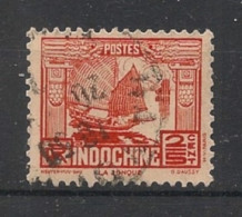 INDOCHINE - 1931-39 - N°YT. 152 - Jonque 2/5c Rouge - Oblitéré / Used - Gebraucht