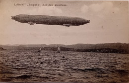 SUISSE - LUFTSCHIFF "ZEPPELIN" Uber Dem Zurichsee - Zürich