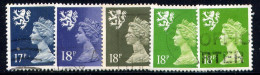 GREAT BRITAIN (MACHINS), SCOTLAND, NO.'S SMH32-SMH36 - Ecosse