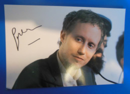 AUTOGRAPHE DE LAZLO NEMES SUR PHOTO - Actors & Comedians