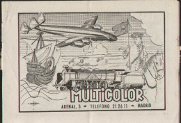 Catalogue MULTICOLOR MADRID 1946 Trenes, Barcos, Historia Militar  - En Espagnol - Sin Clasificación