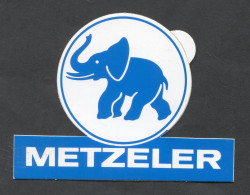 METZELER Elephant  Tyres Reifen / Moto Becane Motorcycle Motorrad, Sticker Autocollant - Stickers