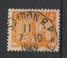 INDOCHINE - 1931-39 - N°YT. 158B - Angkor 4c Orange - Oblitéré / Used - Usati