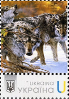 Ukraine 2024, Fauna, Wolves, Art, 1v - Ukraine