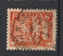 INDOCHINE - 1931-39 - N°YT. 160 - Angkor 6c Rouge - Oblitéré / Used - Oblitérés