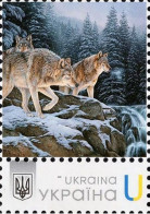 Ukraine 2024, Fauna, Wolves, Art, 1v - Ukraine