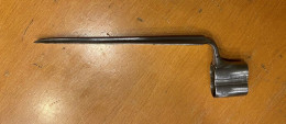 Baïonnette à Aiguille. France M18XX  (I35) - Knives/Swords
