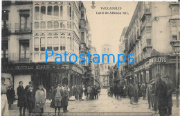 229855 SPAIN ESPAÑA VALLADOLID STREET CALLE DE ALFONSO XII POSTAL POSTCARD - Andere & Zonder Classificatie