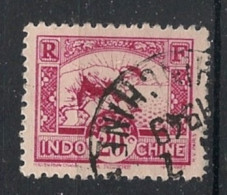INDOCHINE - 1931-39 - N°YT. 163 - Rizière 20c Rose - Oblitéré / Used - Usati