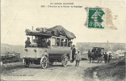 1C --- 15 L'autobus Et Le Rocher Du CARLAT - Sonstige & Ohne Zuordnung