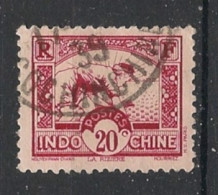 INDOCHINE - 1931-39 - N°YT. 163 - Rizière 20c Rose - Oblitéré / Used - Gebruikt