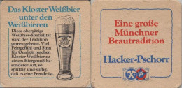 5004158 Bierdeckel Quadratisch - Hacker-Pschorr - Beer Mats