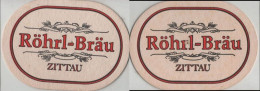 5006749 Bierdeckel Oval - Röhrl - Beer Mats