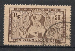 INDOCHINE - 1931-39 - N°YT. 167 - Apsara 50c Sépia - Oblitéré / Used - Gebruikt