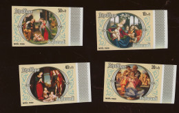 1980 Noël. Kerst.+ 1 F.  869/872.  **. Sc B.87/90 **. Postfrich. MNH. IMPERF. N.D. - Neufs