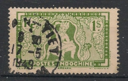 INDOCHINE - 1931-39 - N°YT. 169 - Apsara 1pi Vert-jaune - Oblitéré / Used - Used Stamps