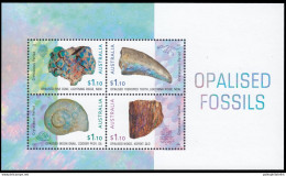 Australia 2020 "Opalised Fossils", Prehistoric Animals, FDC - Prehistorisch