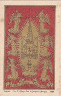 HOLY CARD ACTION DE GRAÂCES APRES LA SAINTE COMMUNION, 1886 - Andachtsbilder