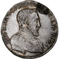 France, Henri II, Teston, 1554, Poitiers, Argent, SUP, Gadoury:373a - 1547-1559 Heinrich II.