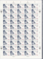 UNO  WIEN  61, Bogen (5x10), Postfrisch **, Hobby: Briefmarkensammeln, 1986 - Ungebraucht