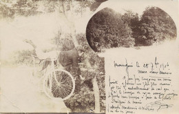 Bourgoin Carte Photo Humour Carte Photo Chute A Velo - Bourgoin