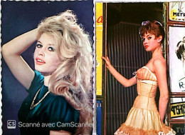 BRIGITTE BARDOT 2 CARTES - Actors