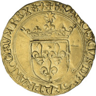 France, François Ier, Écu D'or Au Soleil, Après 1519, Lyon, 5th Type, Or - 1515-1547 Francis I