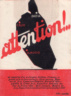 CORSE- BASTIA - Publicité Pour  L.N.MATTEI - CAP  CORSE - Alcools