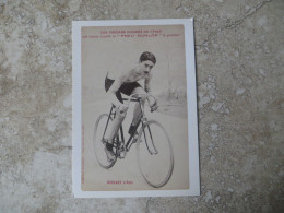 Photo Cpm Cpsm SPORTS. Le Cyclisme. Ruinart Publicité Pneu Dunlop. Reproduction 10/15 Cm Levallois D'un Siècle à L'autre - Ciclismo