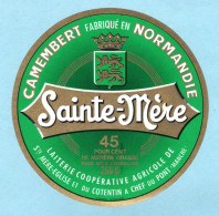 Fromage - Camembert Sainte-Mère - Camembert Fabriqué En Normandie - état Neuf - Käse