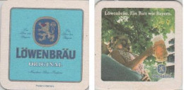 5002737 Bierdeckel Quadratisch - Löwenbräu - Frau Und Mann - Sous-bocks