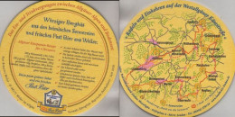 5003358 Bierdeckel Rund - Post-Brauerei, Weiler - Sous-bocks