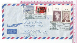 Austria Graz To Ladysmith BC Canada With Special Merkur- Philatelie Cancel...........................box 10 - Briefe U. Dokumente