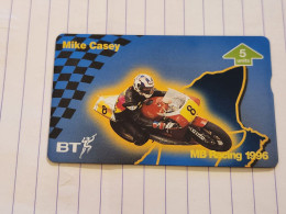 United Kingdom-(BTG-725)-MB Racing 1996-(1)-Mike Casey-(708)-(605E28044)(tirage-2.000)-cataloge-14.00£-mint - BT Emissioni Generali