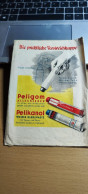 Sachet PELIGOM    PELIKANOL  1951 - Advertising