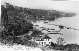 THONON-LES-BAINS , Vue Sur Le Port Prise Des Concise - Thonon-les-Bains