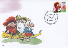 Estonia 2024 - Children's Stamps - Three Jolly Fellows (01.06.2024) - Estland