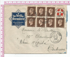 France Orleans - Gare To Bordeaux 1950 ..........................box 10 - Briefe U. Dokumente